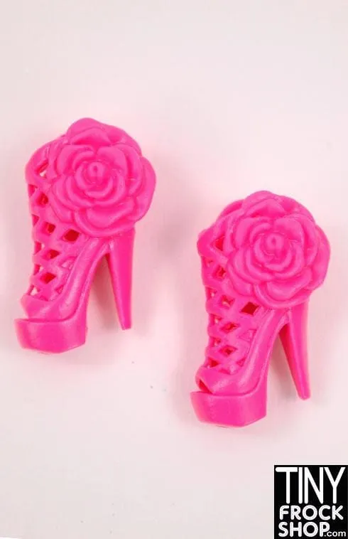 12" Fashion Doll Rose Cha Cha Heels