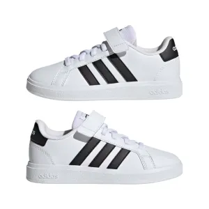 Adidas Grand Court 2.0 EL GW6521 white-black children's sneakers shoe