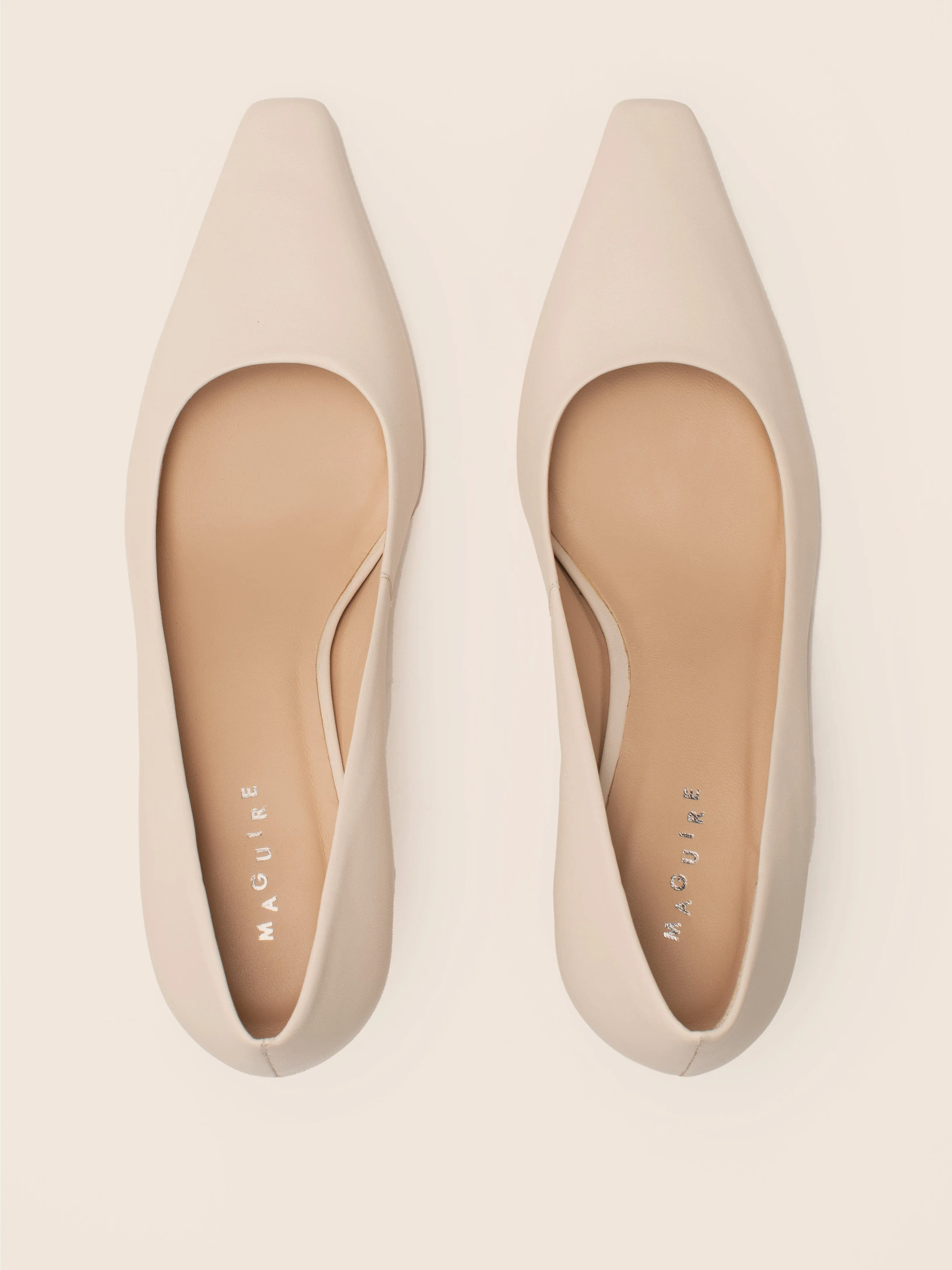 Alegre Beige Pump