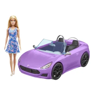 Barbie Doll & Vehicle Playset With Barbie Doll