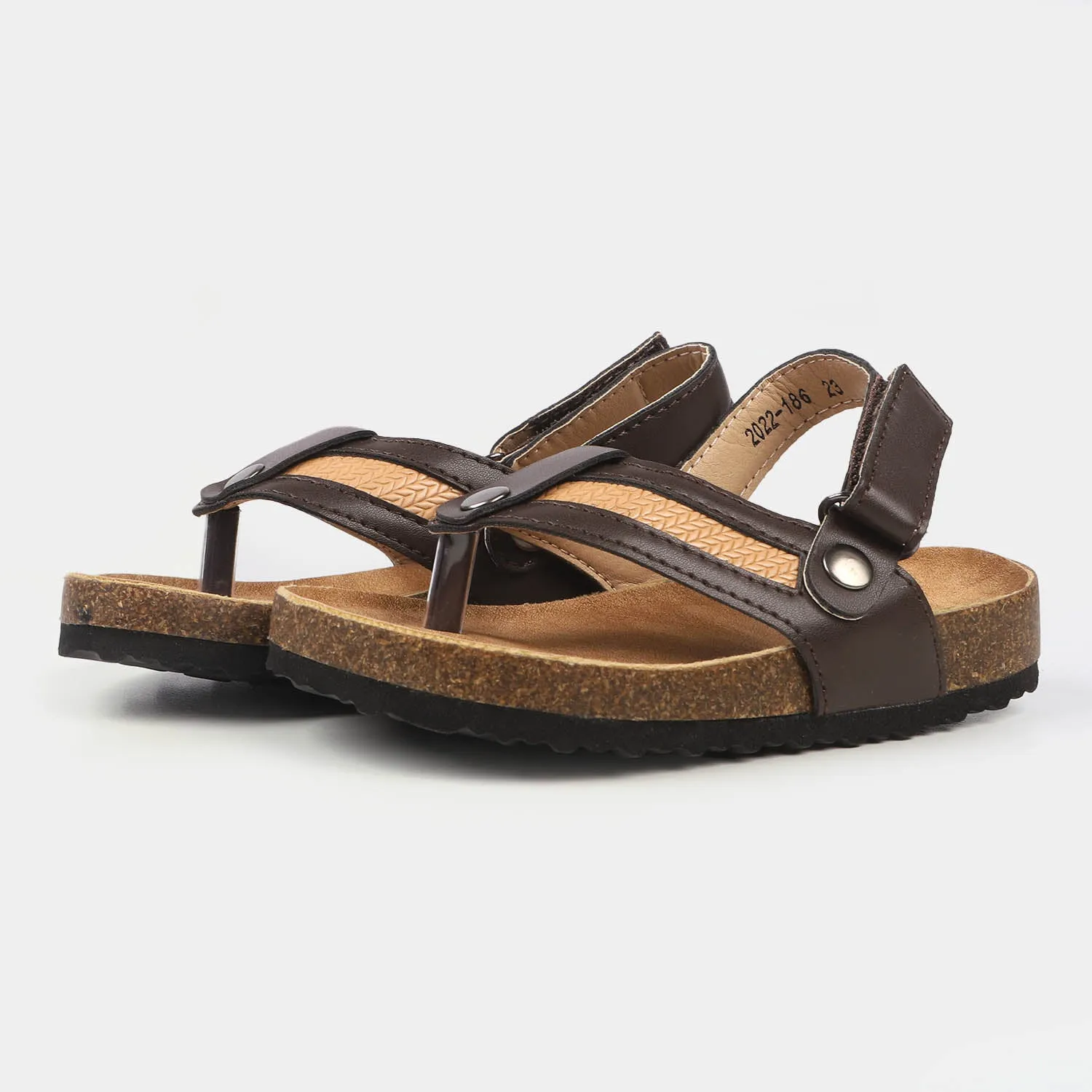 Boys Sandal 2022-186 - Coffee