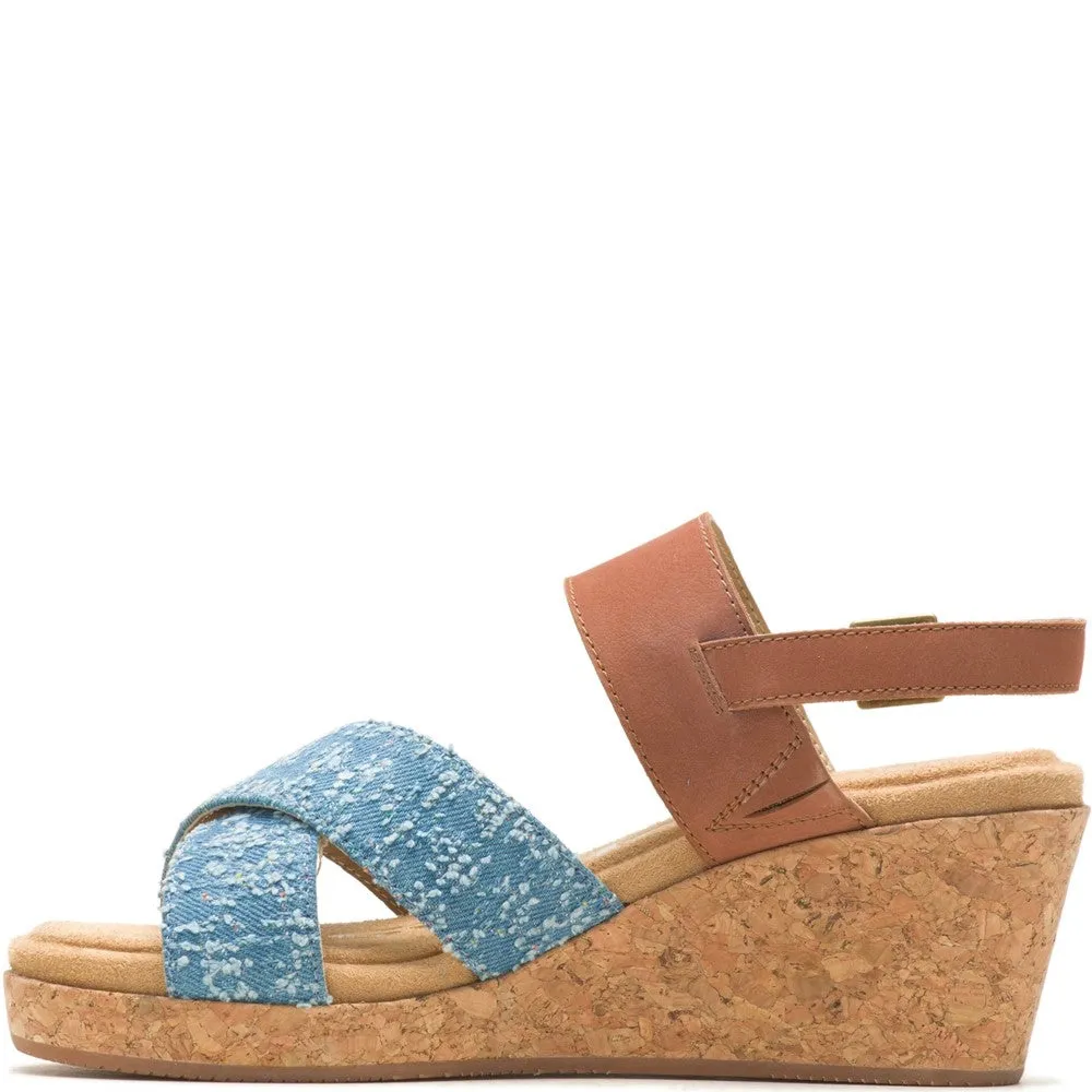 Denim Willow X Band Sandals