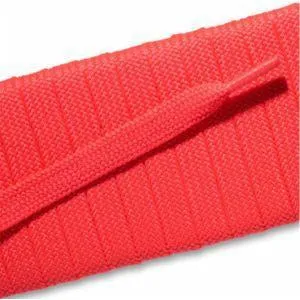 Fashion Athletic Flat Laces - Neon Pink (2 Pair Pack) Shoelaces