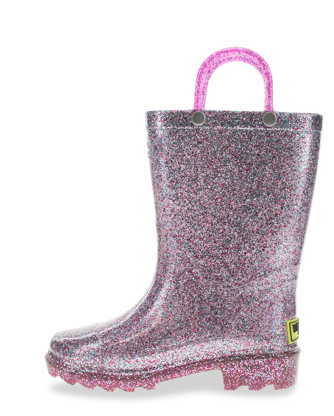 Kids Glitter Lighted Rain Boot - Multi