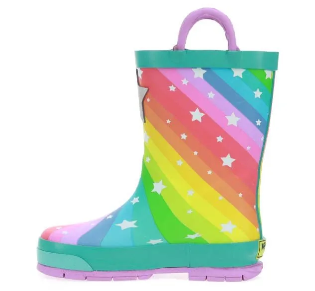 Kids Superstar Rain Boot - Teal