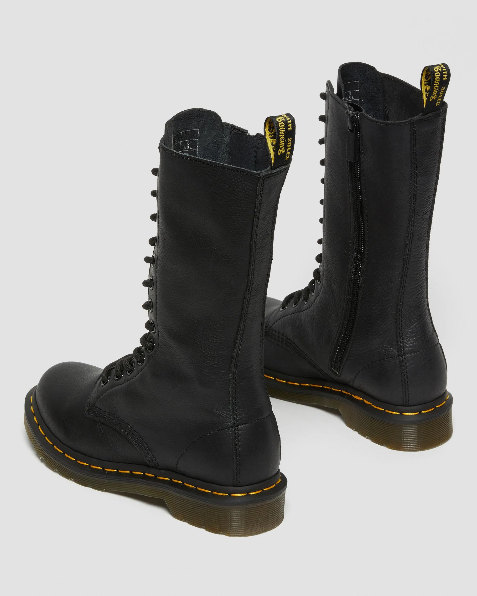 Leather mid-calf boots 1B99 Virginia Dr. Martens