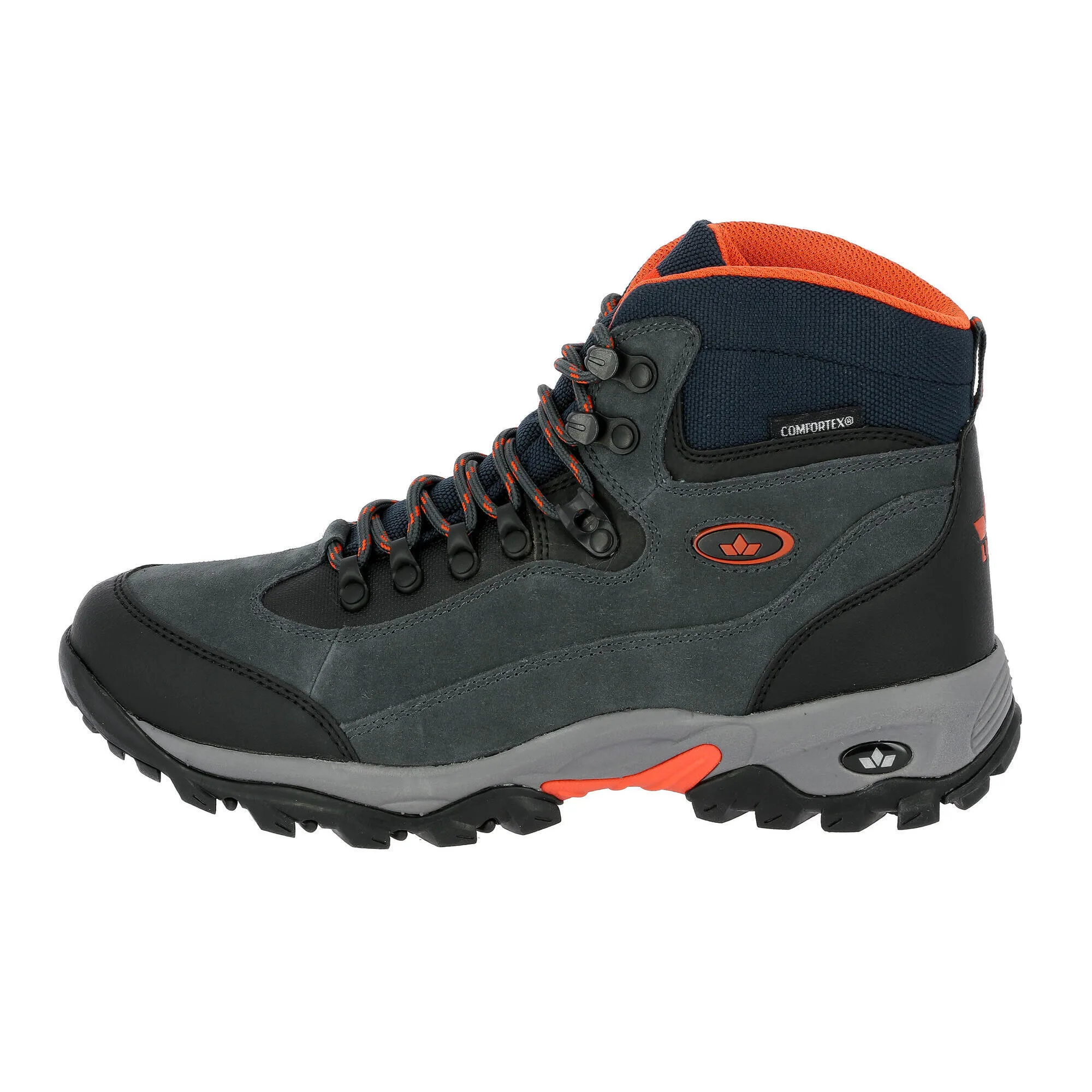 Men's trekking boots Lico Milan waterproof, gray