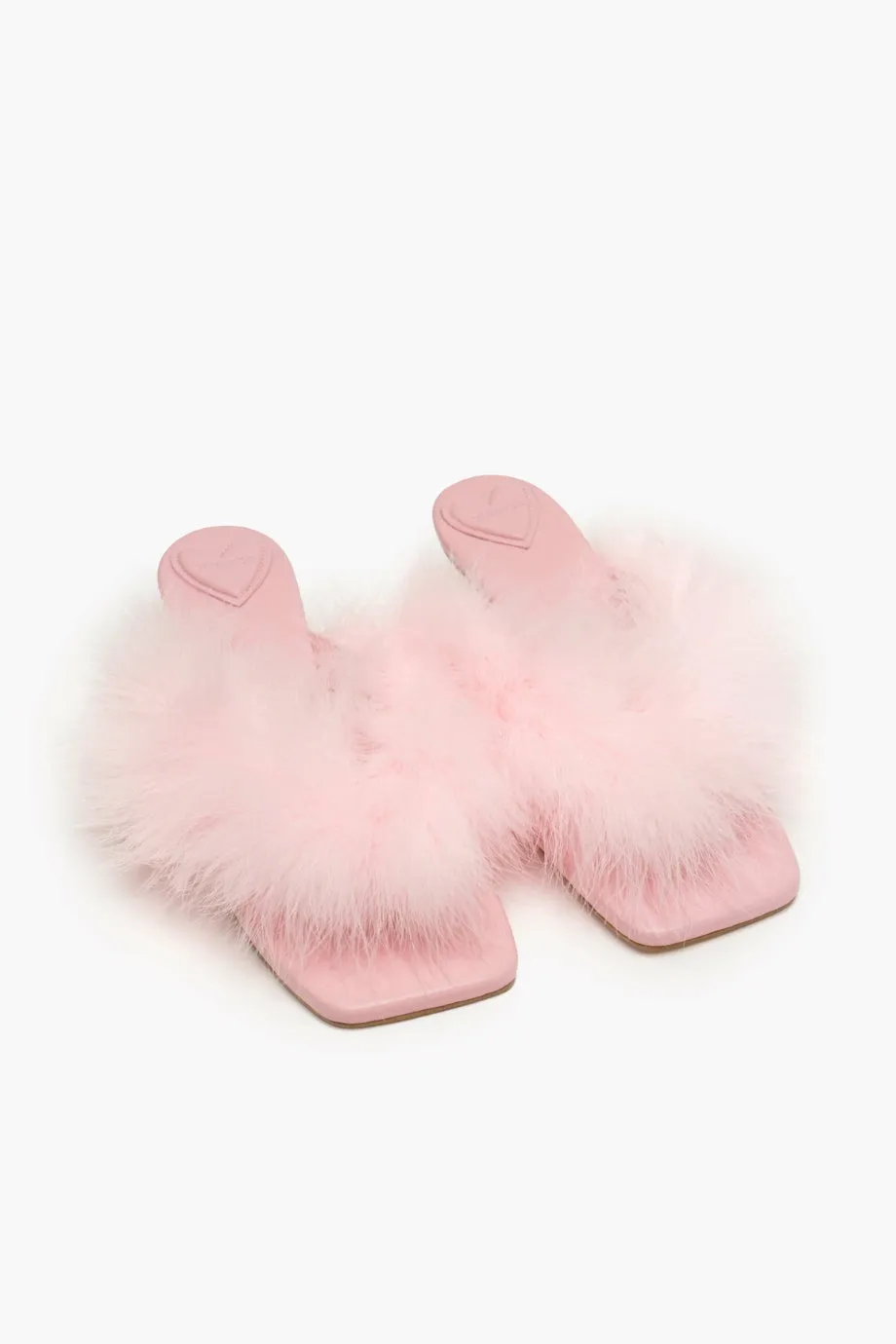 Pom Kitten Heel Mules