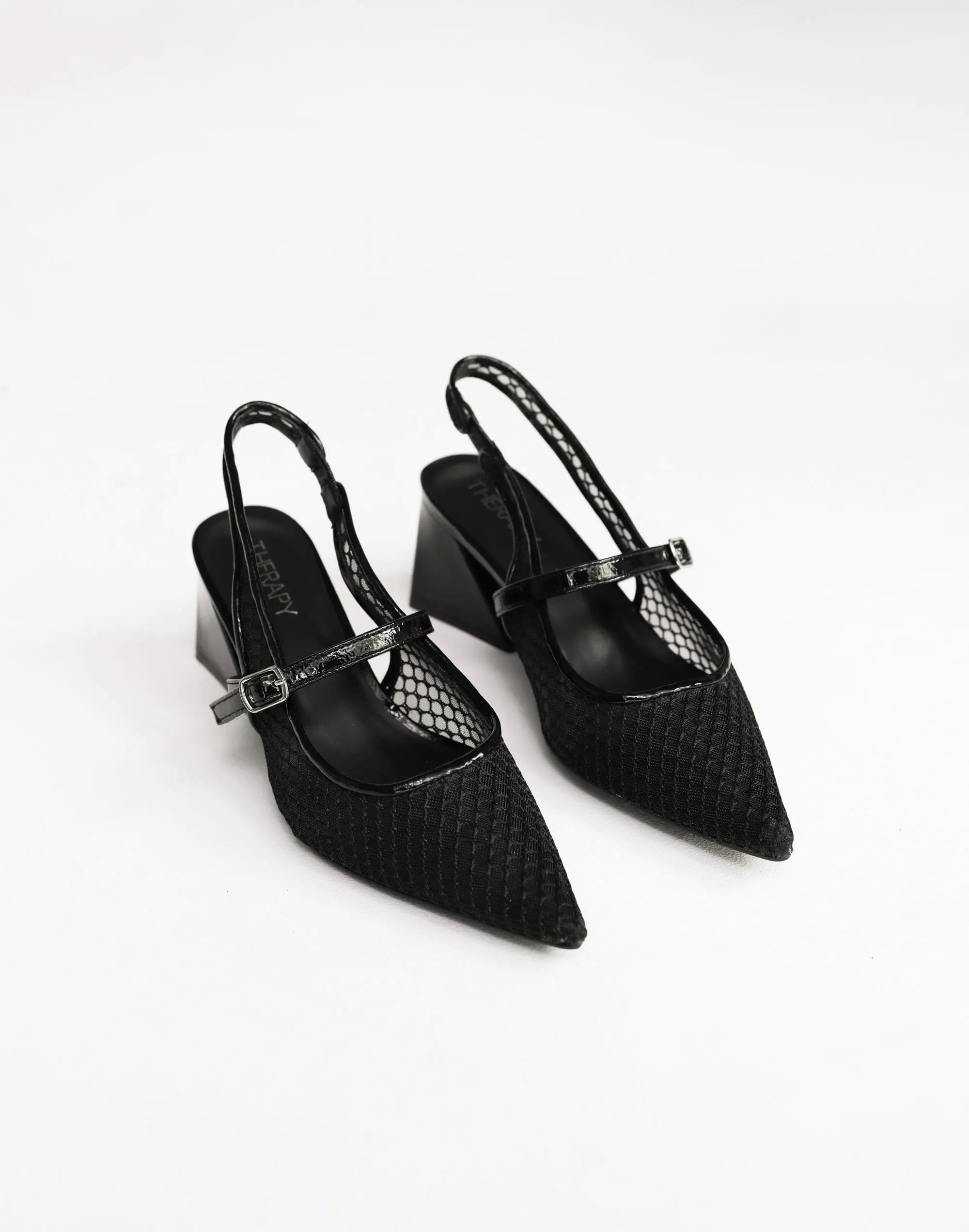 Severe Heels (Black Patent) - By Therapy